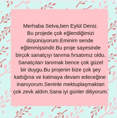 ART IS LIFE – MEKTUPLARIMIZ by Özden Kaynak - Ourboox.com