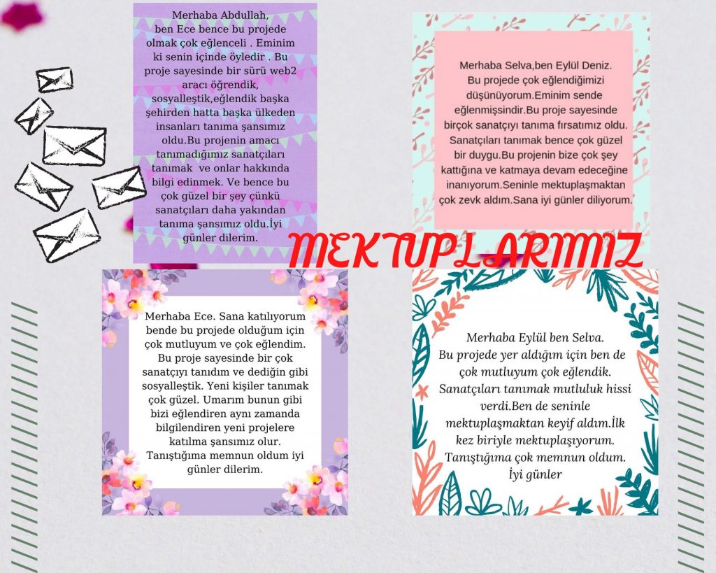 ART IS LIFE – MEKTUPLARIMIZ by Özden Kaynak - Ourboox.com