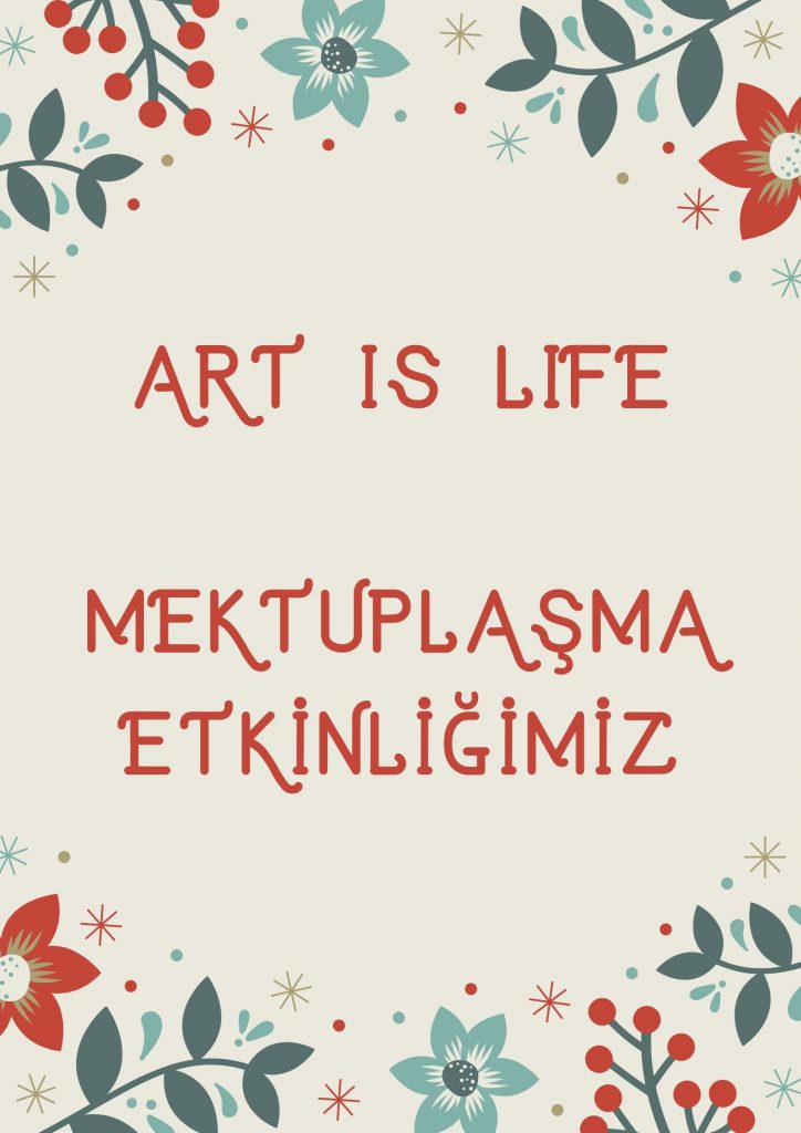 ART IS LIFE – MEKTUPLARIMIZ by Selim Kaynak - Ourboox.com