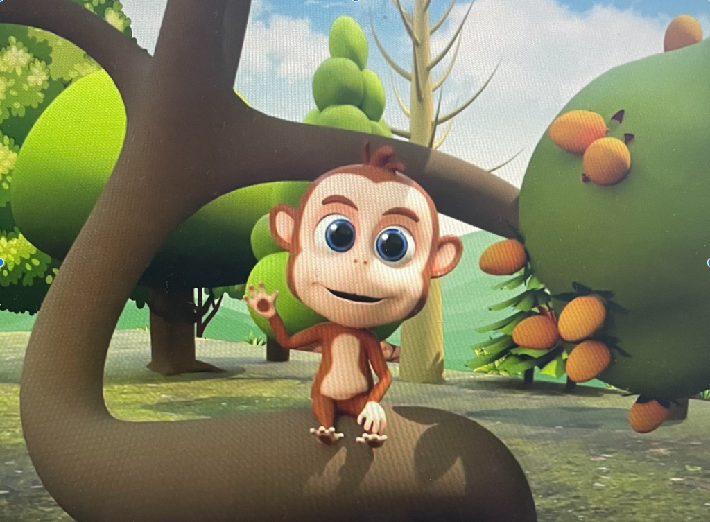 Smart monkey and Crocodile by Dambar - Ourboox.com