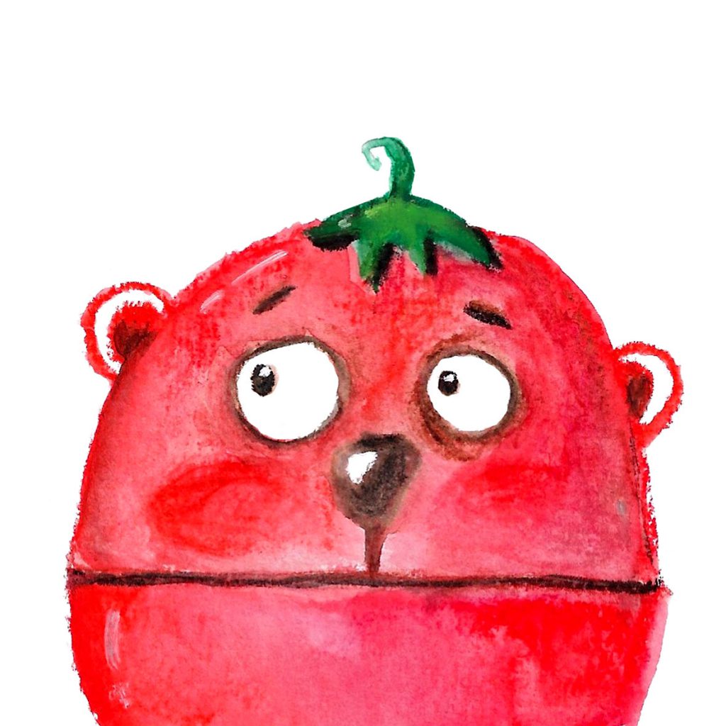 My Favorite Tomato by Shirley Waisman - Illustrated by Shirley Waisman - Ourboox.com