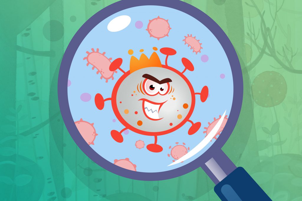 L’anziana e il misterioso batterio by Sofia Larice - Illustrated by Sofi@ Larice - Ourboox.com