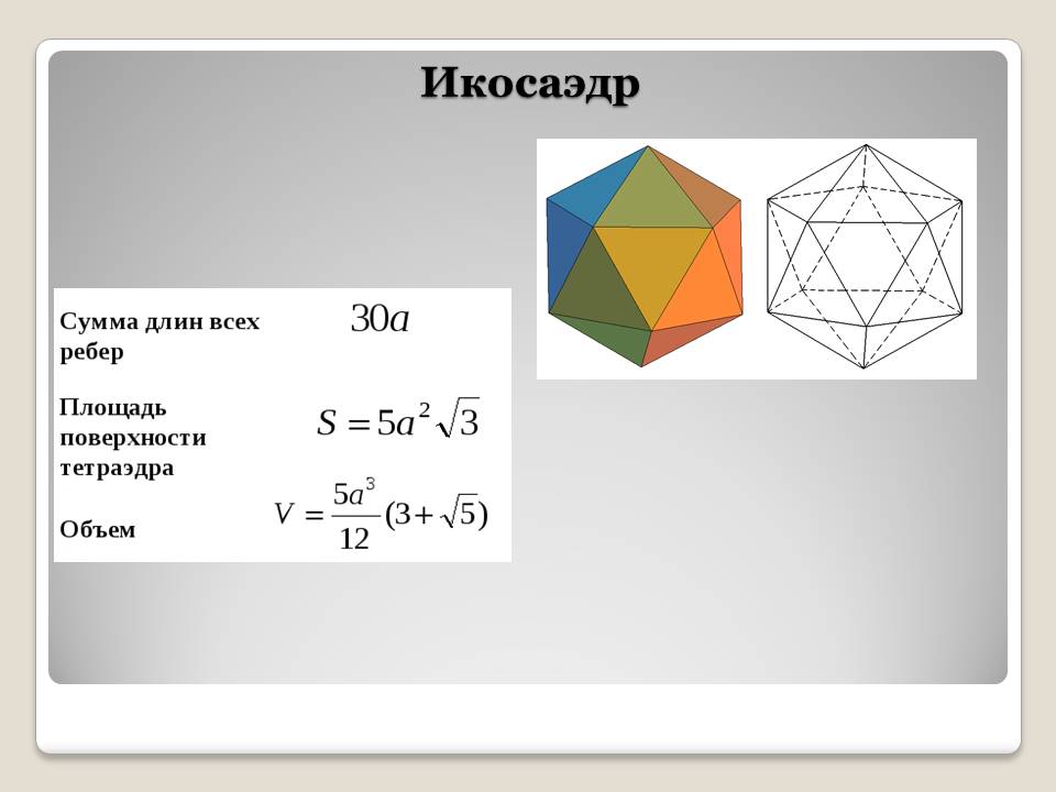 Правильные многранники by BelousAlena - Ourboox.com