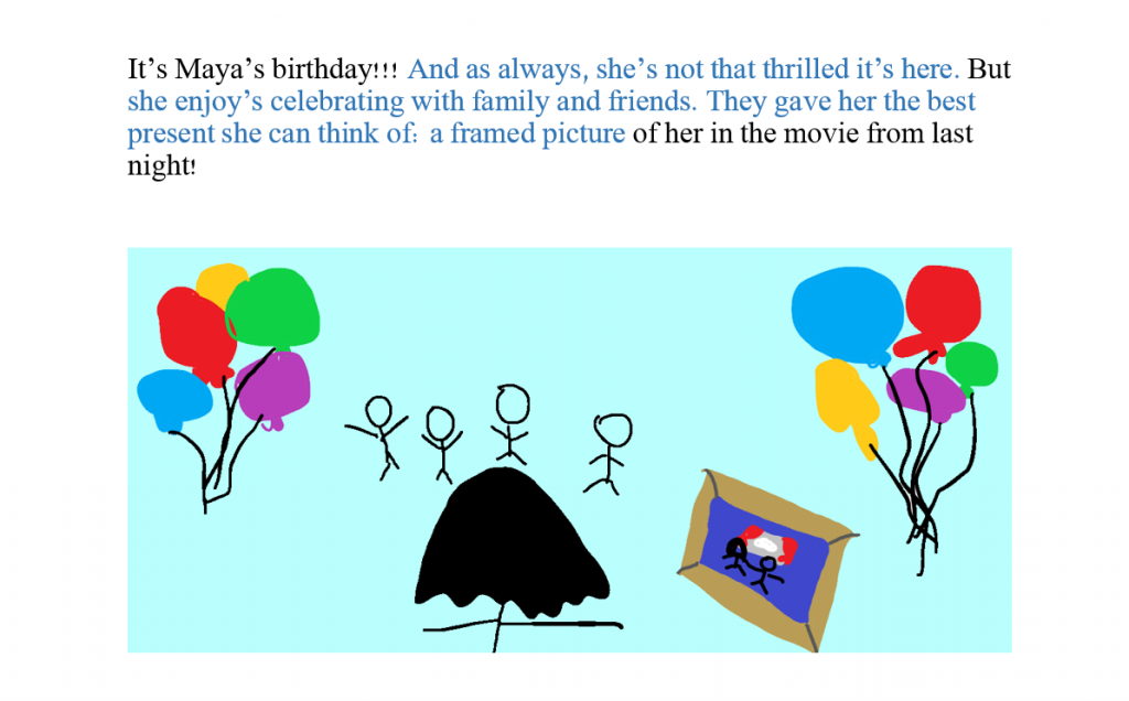 The Story Of Maya In 9 Pages by aya dori - Ourboox.com