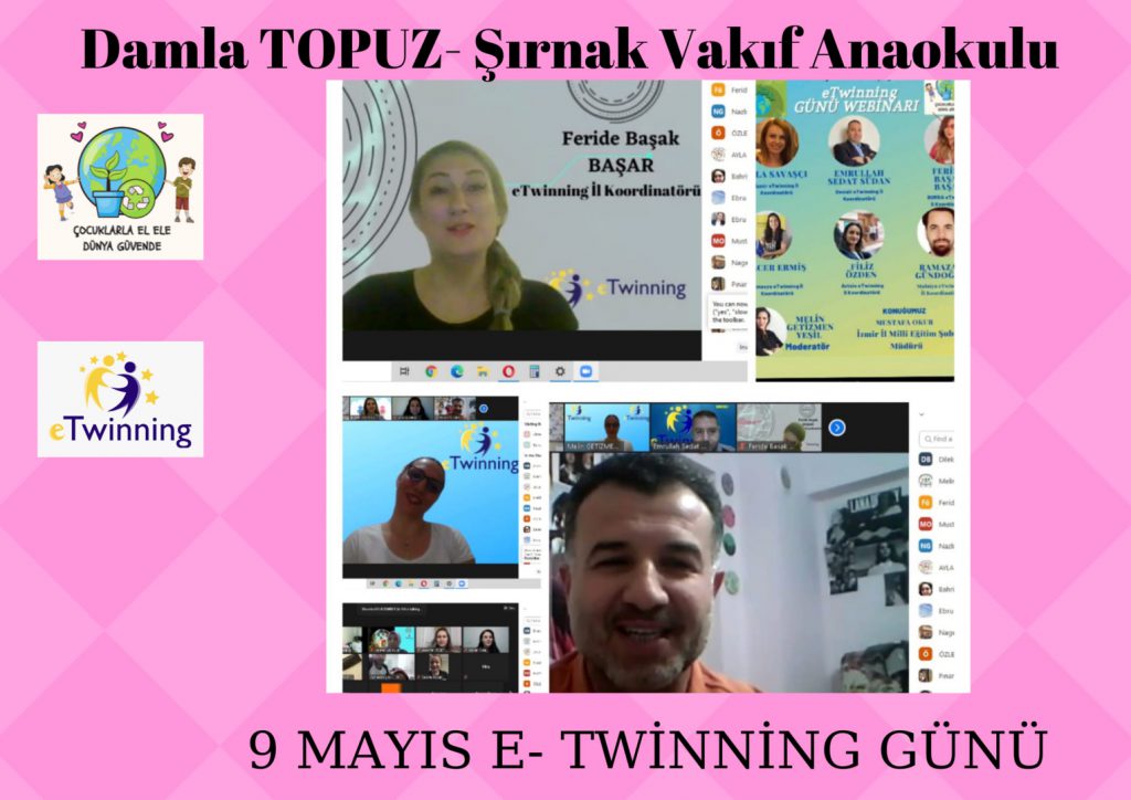 Çocuklarla El Ele Dünya Güvende by suzan kaya - Illustrated by MAYIS AYI ÇALIŞMASI - Ourboox.com