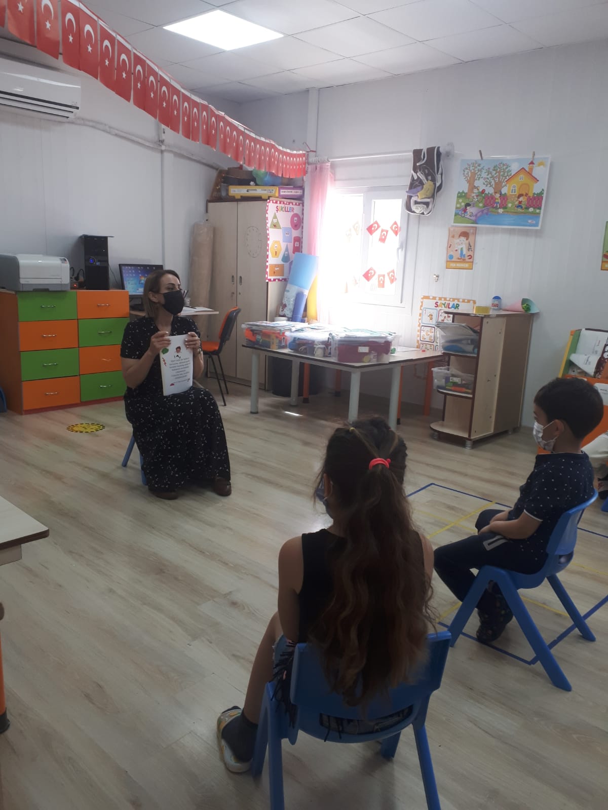 MASKE,MESAFE,TEMİZLİK… HAYDİ KURALI BULALIM. by sevcan demir - Illustrated by Sevcan DEMİR KÖROĞLU - Ourboox.com