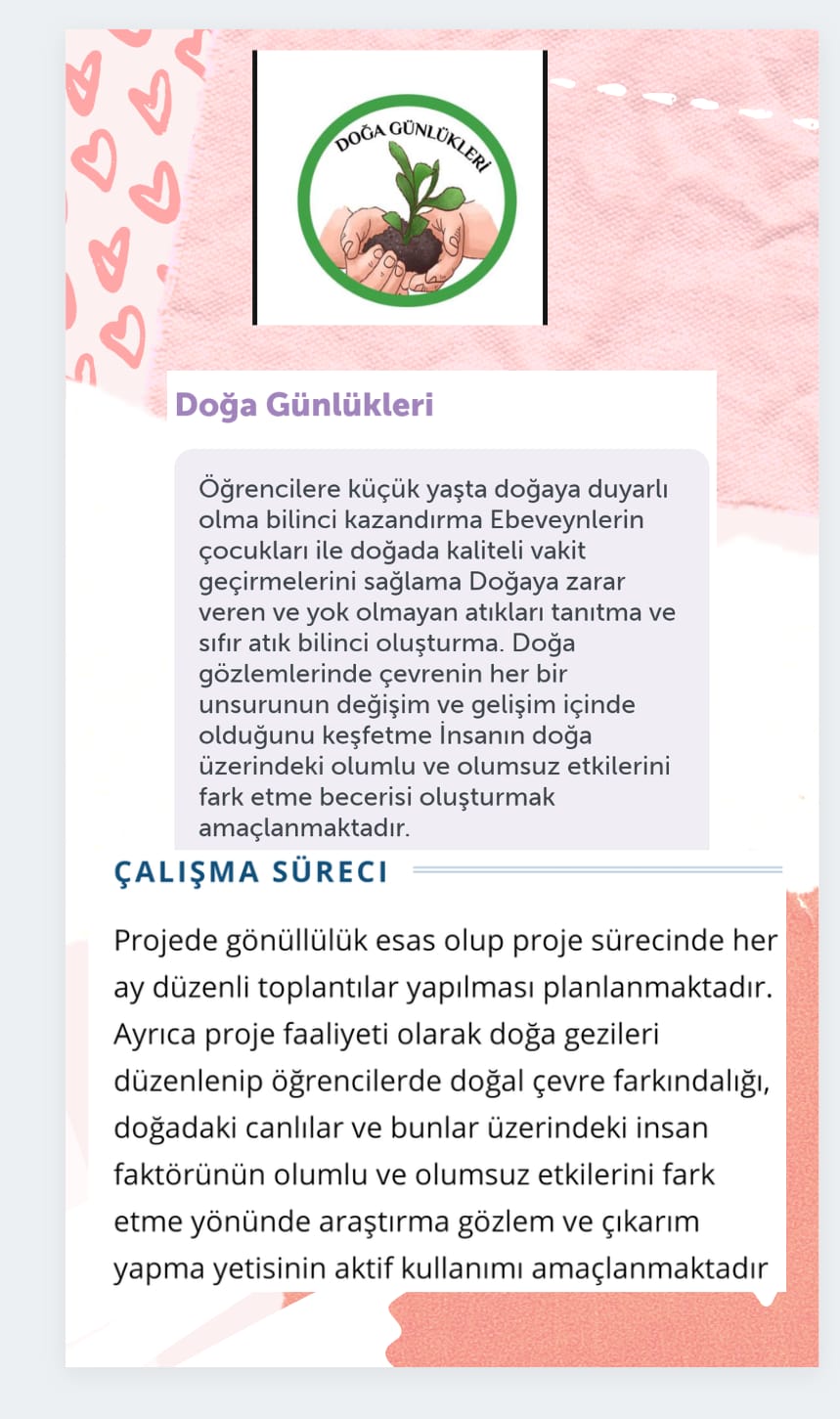 DOĞA GÜNLÜKLERİ by Sevinç KARADAĞ - Fatma ÜZALP - Ourboox.com