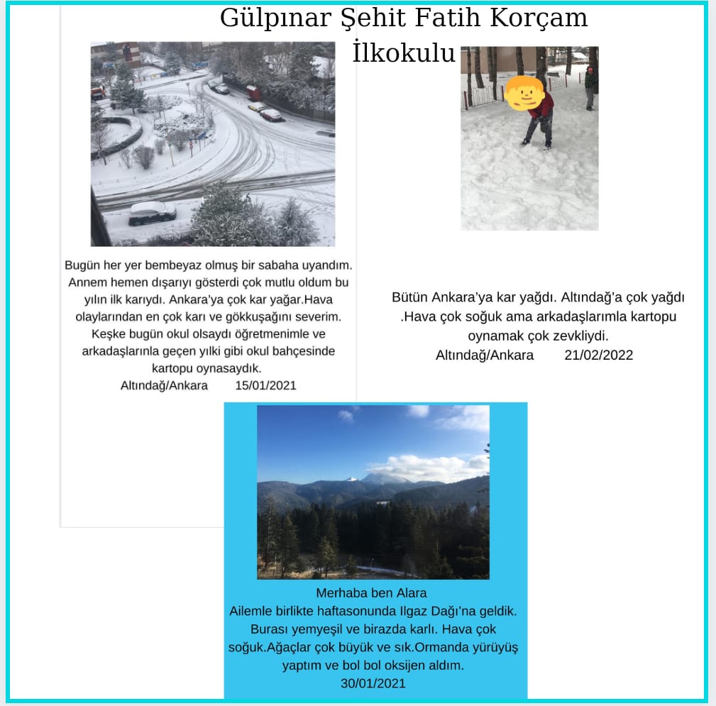 DOĞA GÜNLÜKLERİ by Sevinç KARADAĞ - Fatma ÜZALP - Ourboox.com