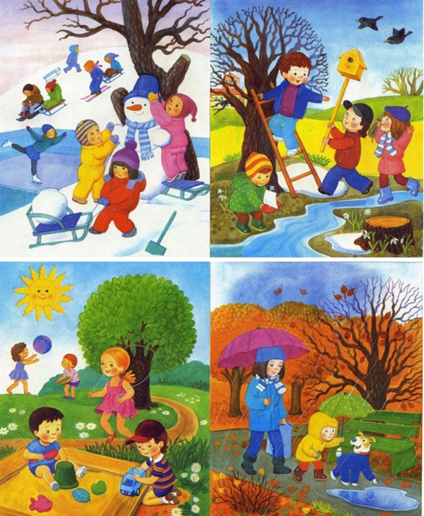 Поговоримо про пори року by Nadiya Martinyk - Illustrated by Надія Мартинюк - Ourboox.com