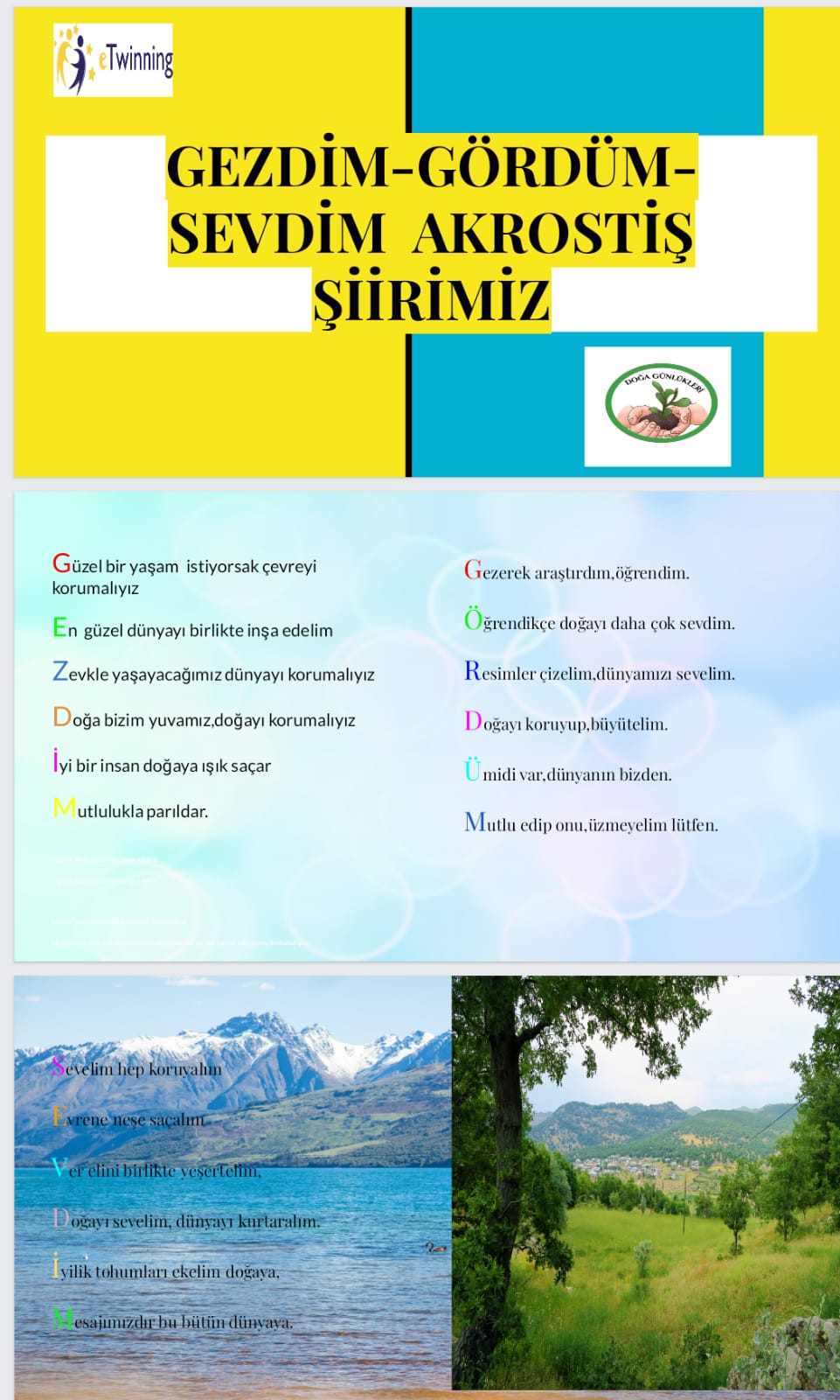 DOĞA GÜNLÜKLERİ by Sevinç KARADAĞ - Fatma ÜZALP - Ourboox.com