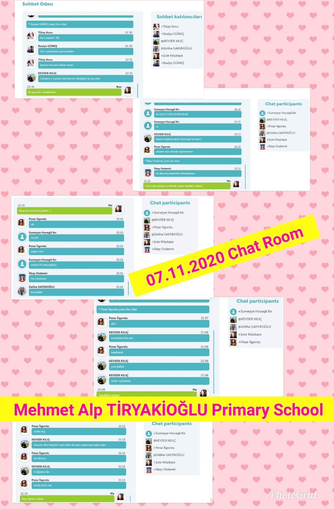 Fun Learning During the Pandemic Period-Pandemi Döneminde Eğlenceli Öğrenme Online Chats(Çevrimiçi Sohbetler) by ZELİHA - Illustrated by Zeliha Gaferoğlu - Ourboox.com