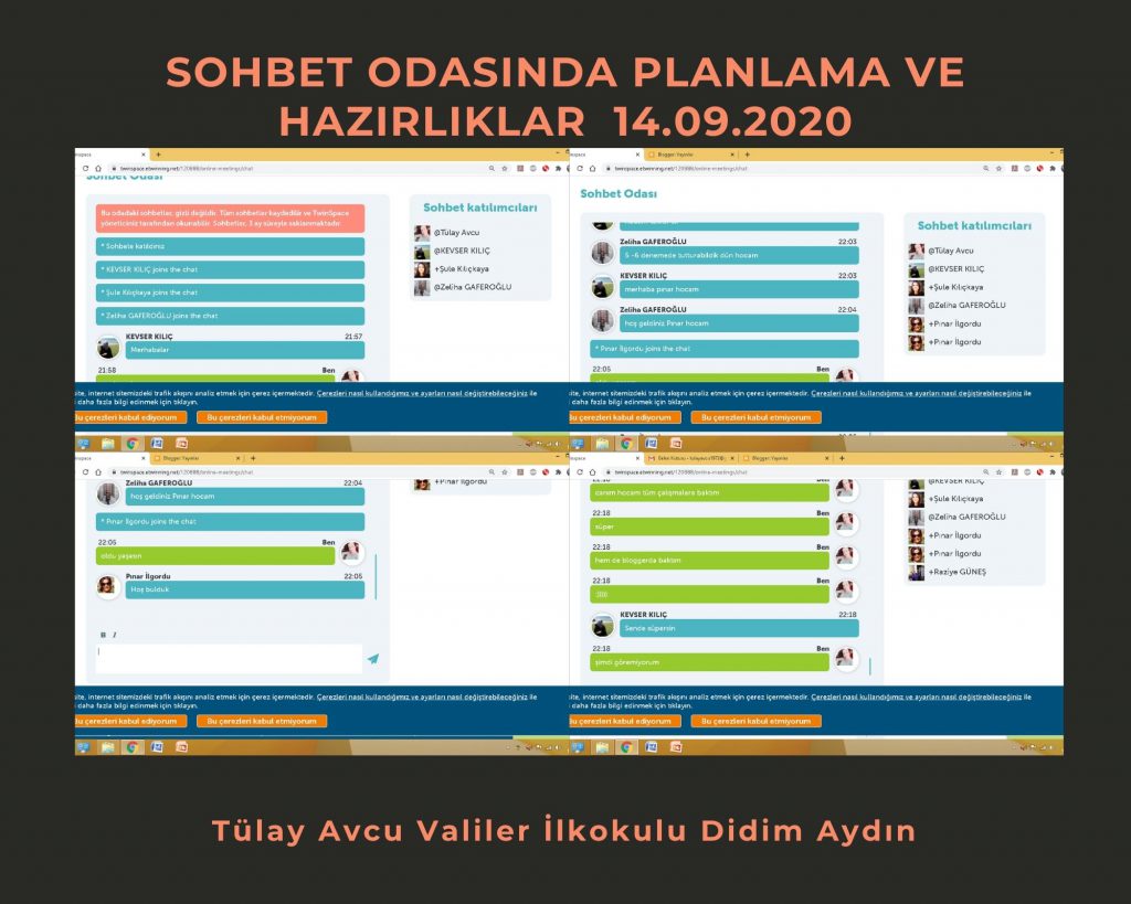 Fun Learning During the Pandemic Period-Pandemi Döneminde Eğlenceli Öğrenme Online Chats(Çevrimiçi Sohbetler) by ZELİHA - Illustrated by Zeliha Gaferoğlu - Ourboox.com