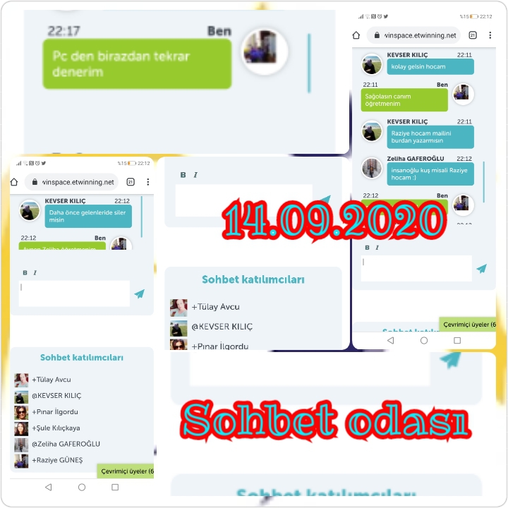 Fun Learning During the Pandemic Period-Pandemi Döneminde Eğlenceli Öğrenme Online Chats(Çevrimiçi Sohbetler) by ZELİHA - Illustrated by Zeliha Gaferoğlu - Ourboox.com