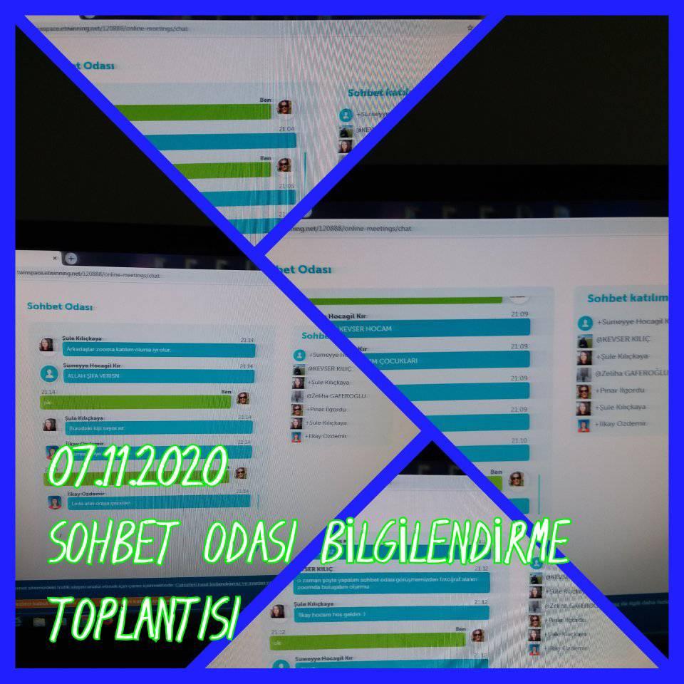 Fun Learning During the Pandemic Period-Pandemi Döneminde Eğlenceli Öğrenme Online Chats(Çevrimiçi Sohbetler) by ZELİHA - Illustrated by Zeliha Gaferoğlu - Ourboox.com