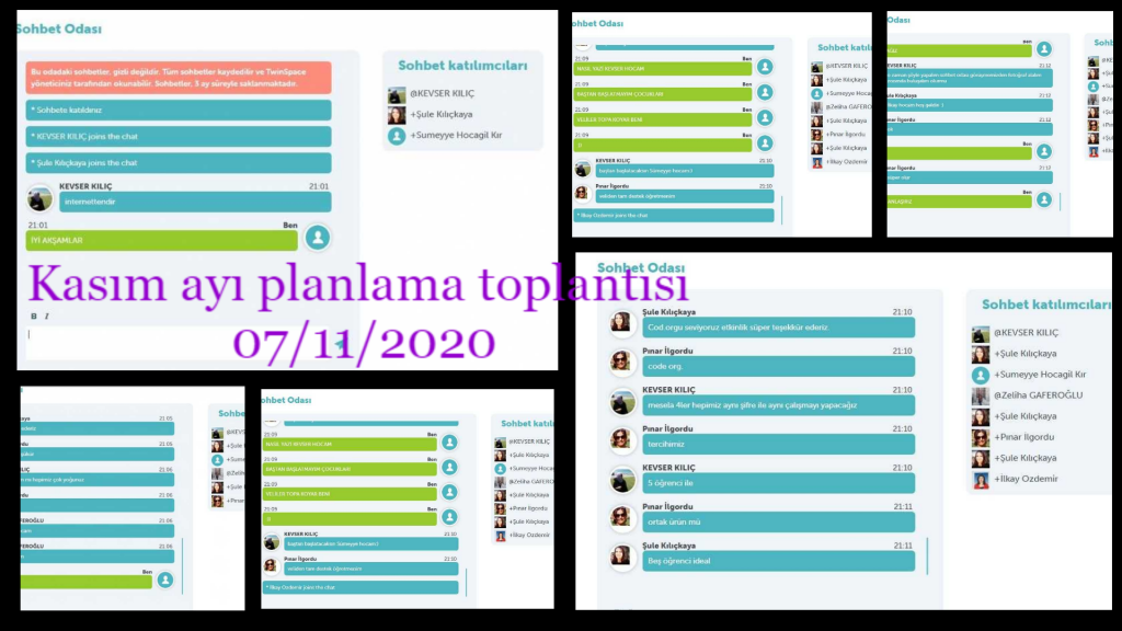 Fun Learning During the Pandemic Period-Pandemi Döneminde Eğlenceli Öğrenme Online Chats(Çevrimiçi Sohbetler) by ZELİHA - Illustrated by Zeliha Gaferoğlu - Ourboox.com