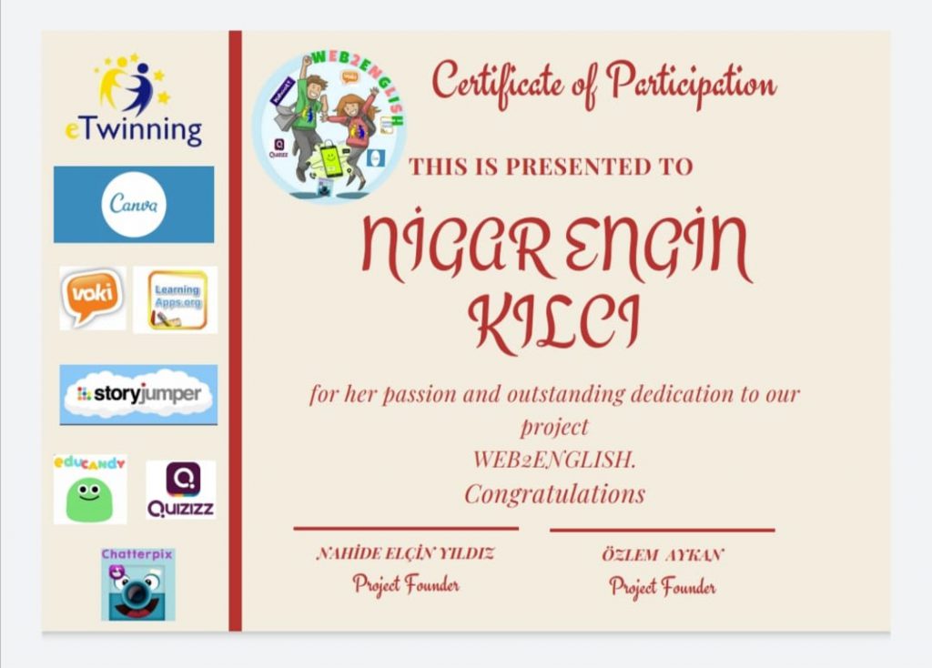 WEB2ENGLISH by Nigar Engin Kılcı - Ourboox.com