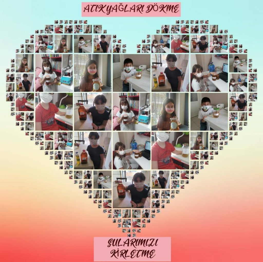 Dünya ve Biz Bir Ekibiz Projesi Atık Yağ Toplama Etkinlikleri by ELİFKAPLAN  - Ourboox.com