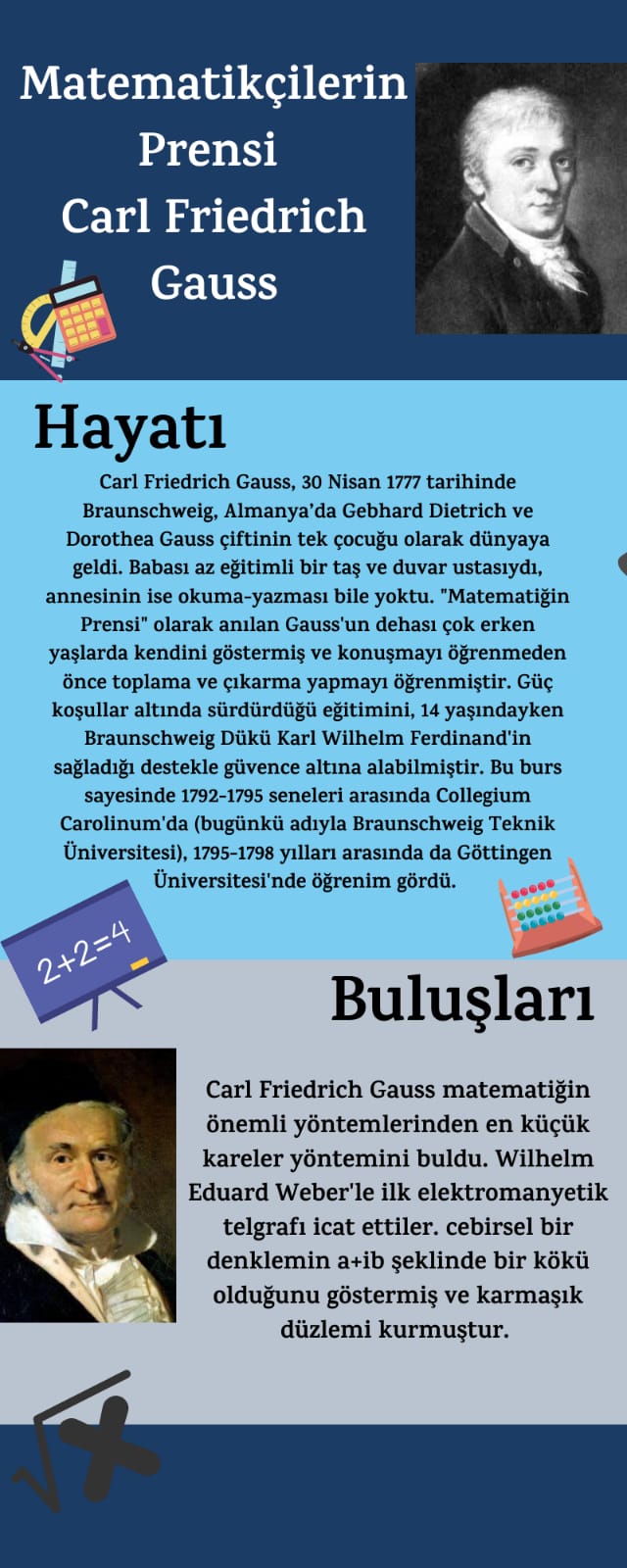 Ünlü Matematikçilerin Hayatı-İNOĞRAFİK HAZIRLAMA by ayşe yonucuoğlu - Ourboox.com