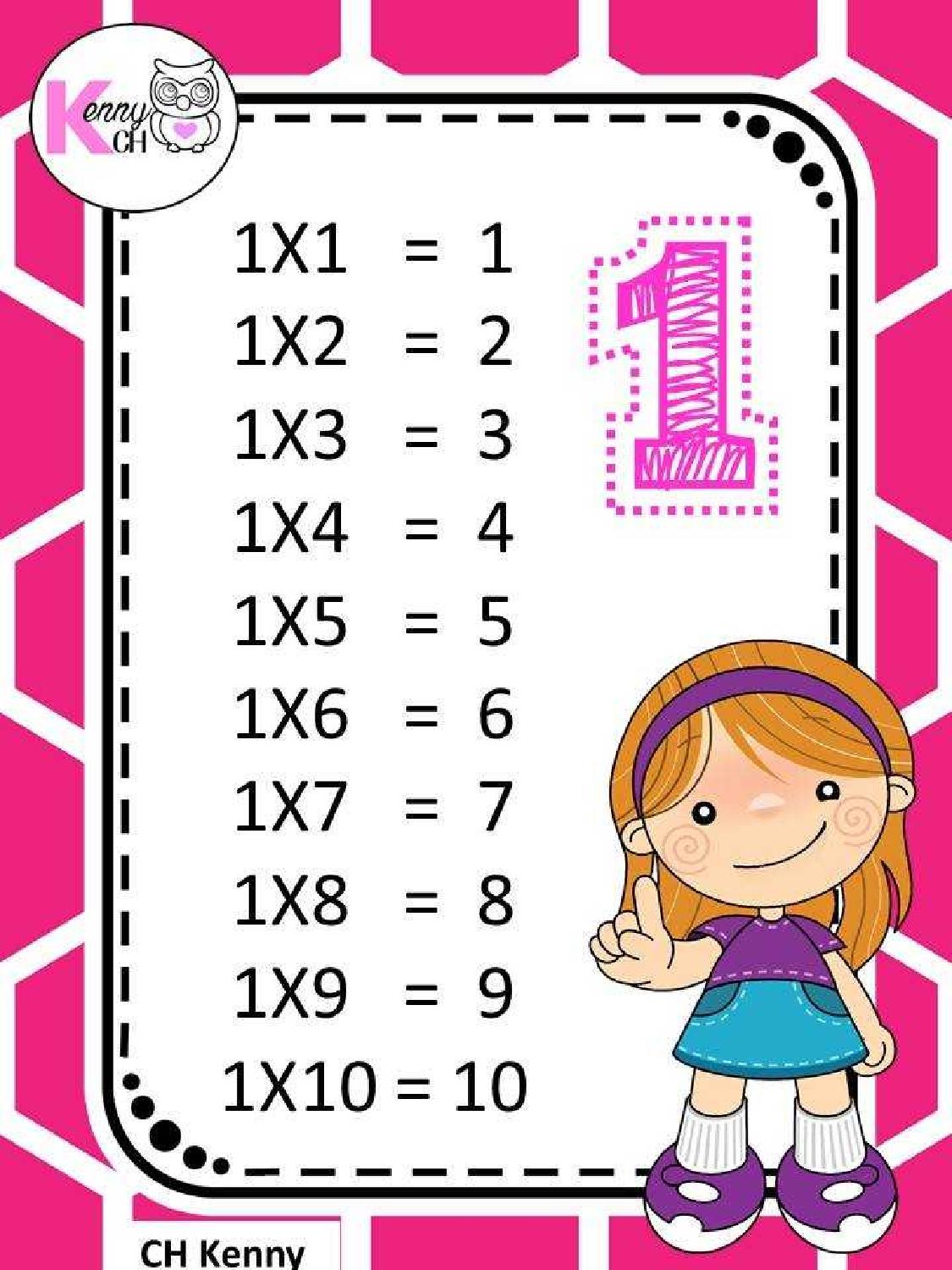 جدول الضرب by Noor alyan - Ourboox.com