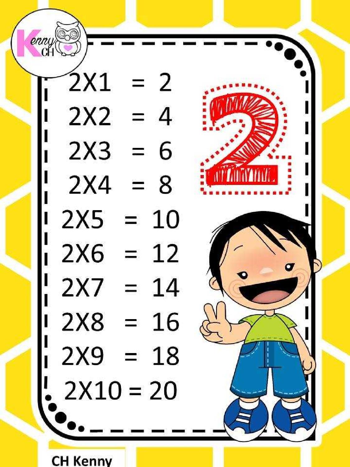 جدول الضرب by Noor alyan - Ourboox.com