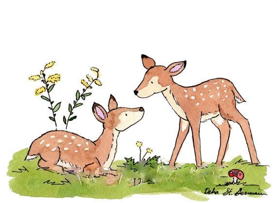 The Twin Deer by Joycel Red - Illustrated by Joycel Red - Ourboox.com