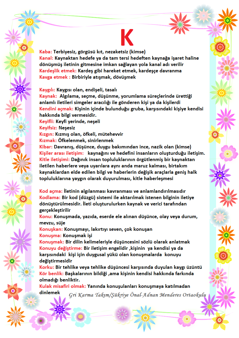 İLETİŞİM SÖZLÜĞÜ by İLETİŞİMİN SİHİRLİ DÜNYASI - Ourboox.com