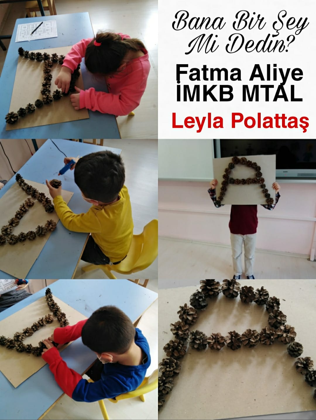 BANA BİRŞEY Mİ DEDİN? by M.Nikbay - Illustrated by BANA BİRŞEY Mİ DEDİN? Ortak Ürün Çalışması - Ourboox.com