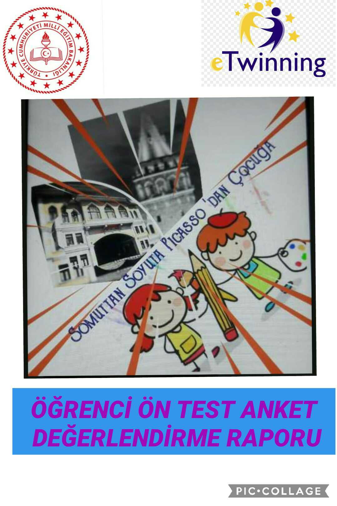 SOMUTTAN SOYUTA PİCASSO’DAN ÇOCUĞA ÖĞRENCİ ÖN TEST ANKET DEĞERLENDİRME by SUNA - Illustrated by ÖĞRENCİ ÖN TEST ANKET DEĞERLENDİRME RAPORU - Ourboox.com