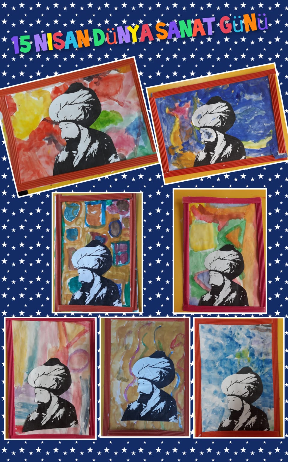 15 Nisan Dünya Sanat Günü by Güldane kılıç - Illustrated by Güldane KILIÇ - Ourboox.com