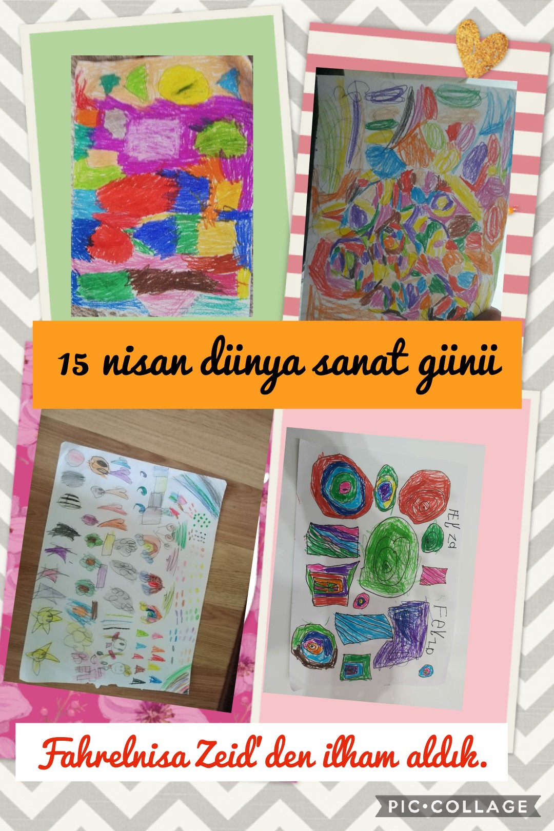 15 Nisan Dünya Sanat Günü by Güldane kılıç - Illustrated by Güldane KILIÇ - Ourboox.com