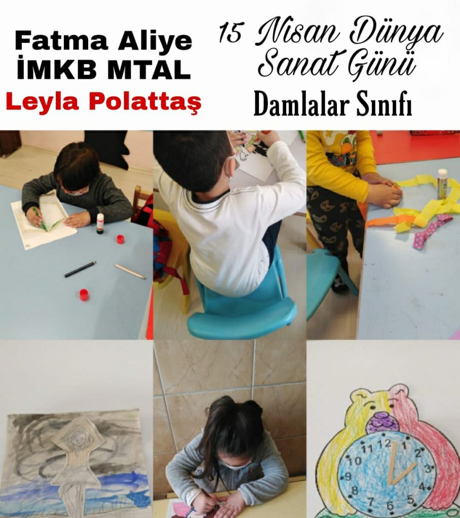 15 Nisan Dünya Sanat Günü by Güldane kılıç - Illustrated by Güldane KILIÇ - Ourboox.com