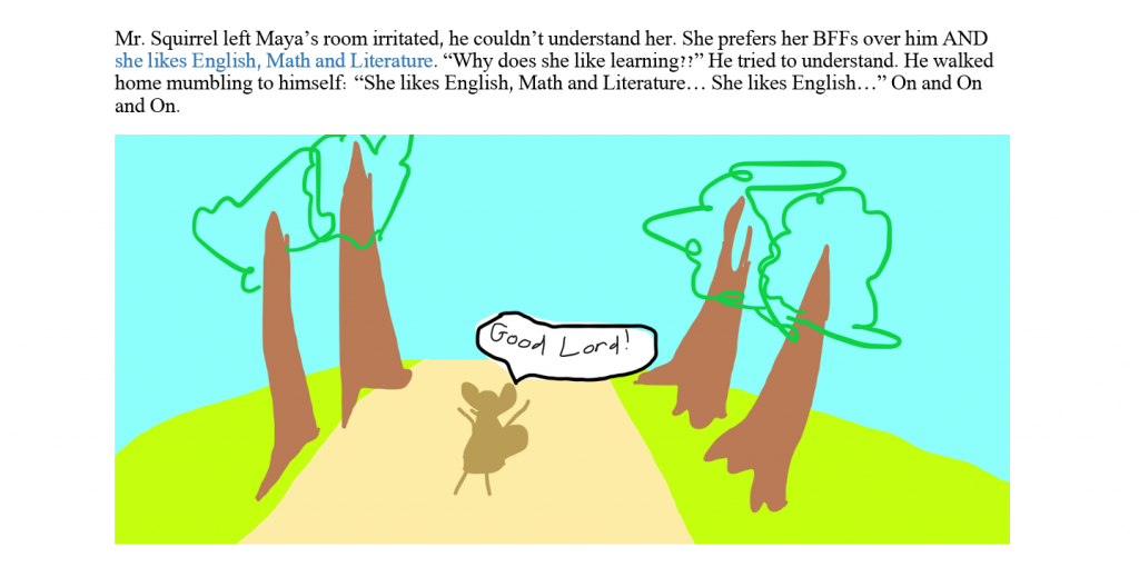 The Story Of Maya In 9 Pages by aya dori - Ourboox.com