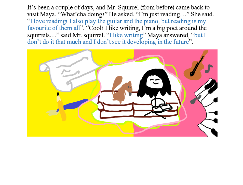 The Story Of Maya In 9 Pages by aya dori - Ourboox.com