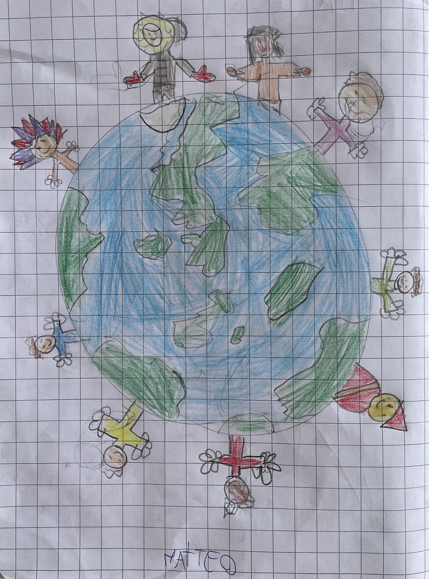 Papa Francesco e l’ “ecologia culturale” by Rosaria Ricciardo - Illustrated by CLASSE 2 - Scuola Primaria - 8° I.C. "Elio Vittorini" - Anno Scolastico 2020-21 - Ourboox.com