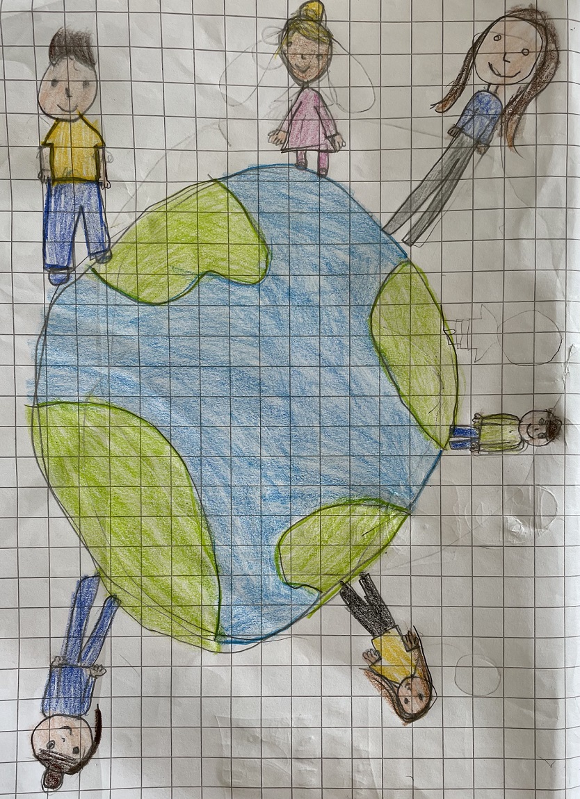 Papa Francesco e l’ “ecologia culturale” by Rosaria Ricciardo - Illustrated by CLASSE 2 - Scuola Primaria - 8° I.C. "Elio Vittorini" - Anno Scolastico 2020-21 - Ourboox.com