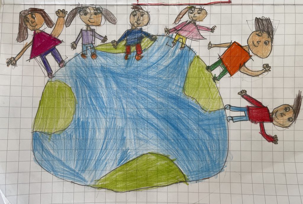 Papa Francesco e l’ “ecologia culturale” by Rosaria Ricciardo - Illustrated by CLASSE 2 - Scuola Primaria - 8° I.C. "Elio Vittorini" - Anno Scolastico 2020-21 - Ourboox.com