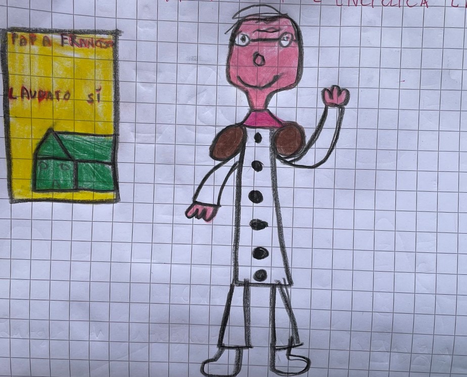 Papa Francesco e l’ “ecologia culturale” by Rosaria Ricciardo - Illustrated by CLASSE 2 - Scuola Primaria - 8° I.C. "Elio Vittorini" - Anno Scolastico 2020-21 - Ourboox.com