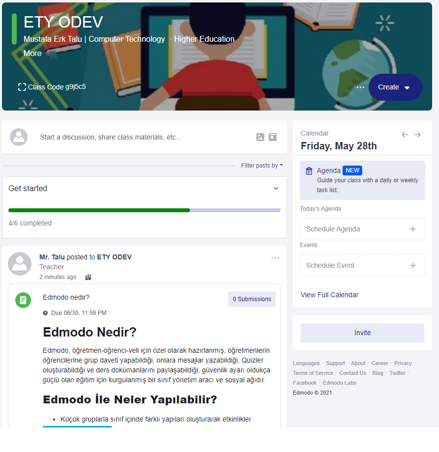 Mustafa Erk TALU – Blogger Ödevine İlişkin Görüşler by M.Erk - Ourboox.com