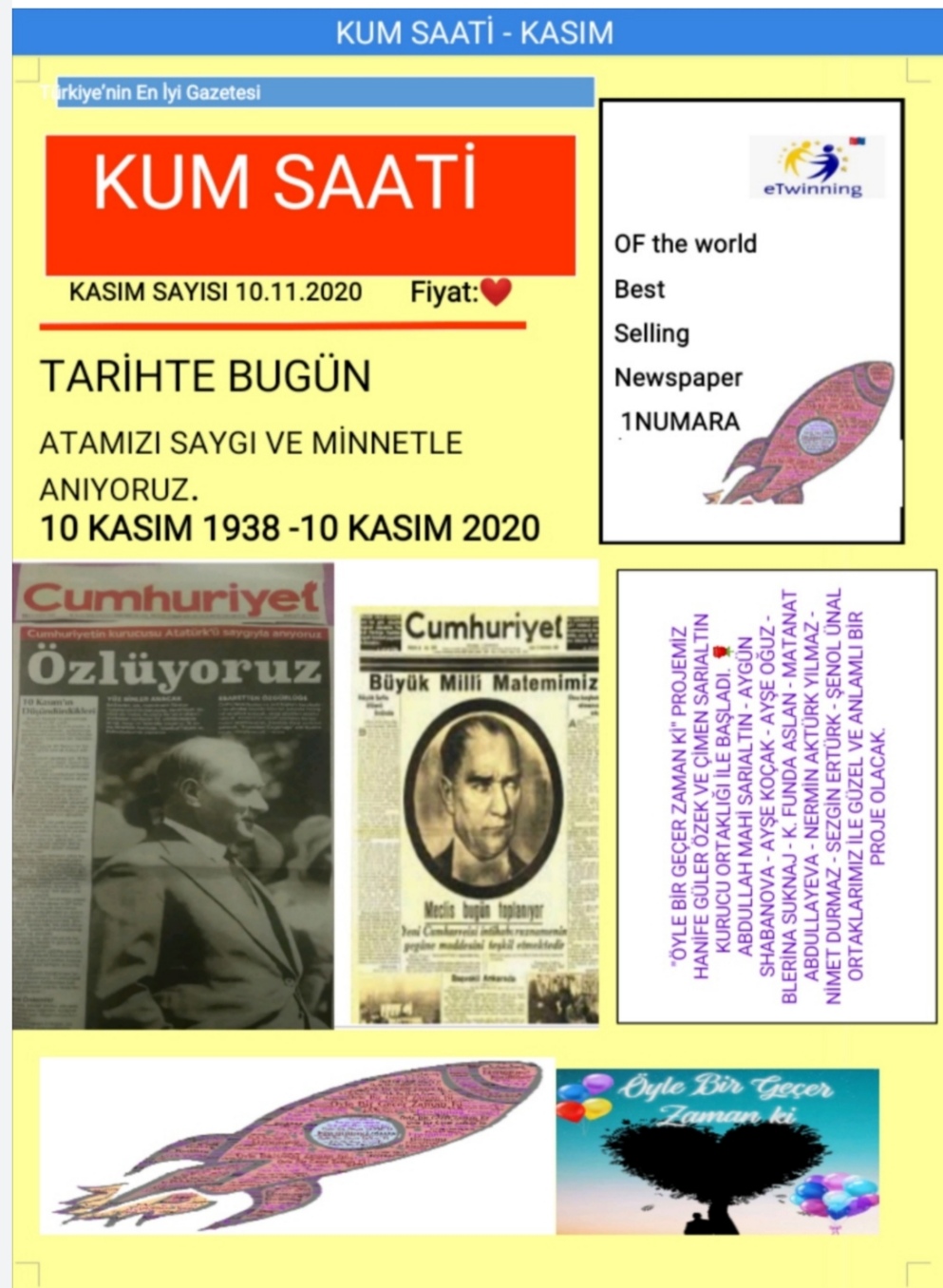 PROJE GAZETEMİZ KUM SAATİ by Nimet Durmaz - Ourboox.com