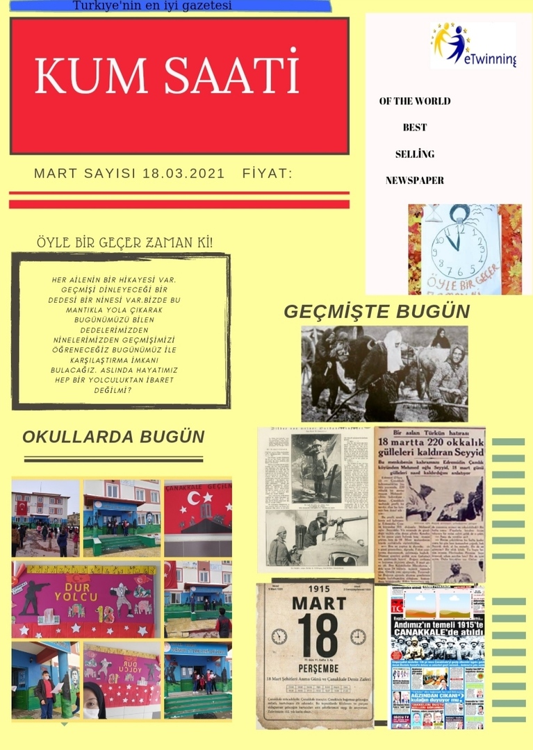 PROJE GAZETEMİZ KUM SAATİ by Nimet Durmaz - Ourboox.com