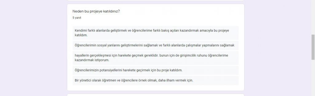 Girişimcilik İle Hayallerini Gerçekleştir Projesi Anket Sonuçları Analizleri by Duygu ALP GÖKYER - Ourboox.com