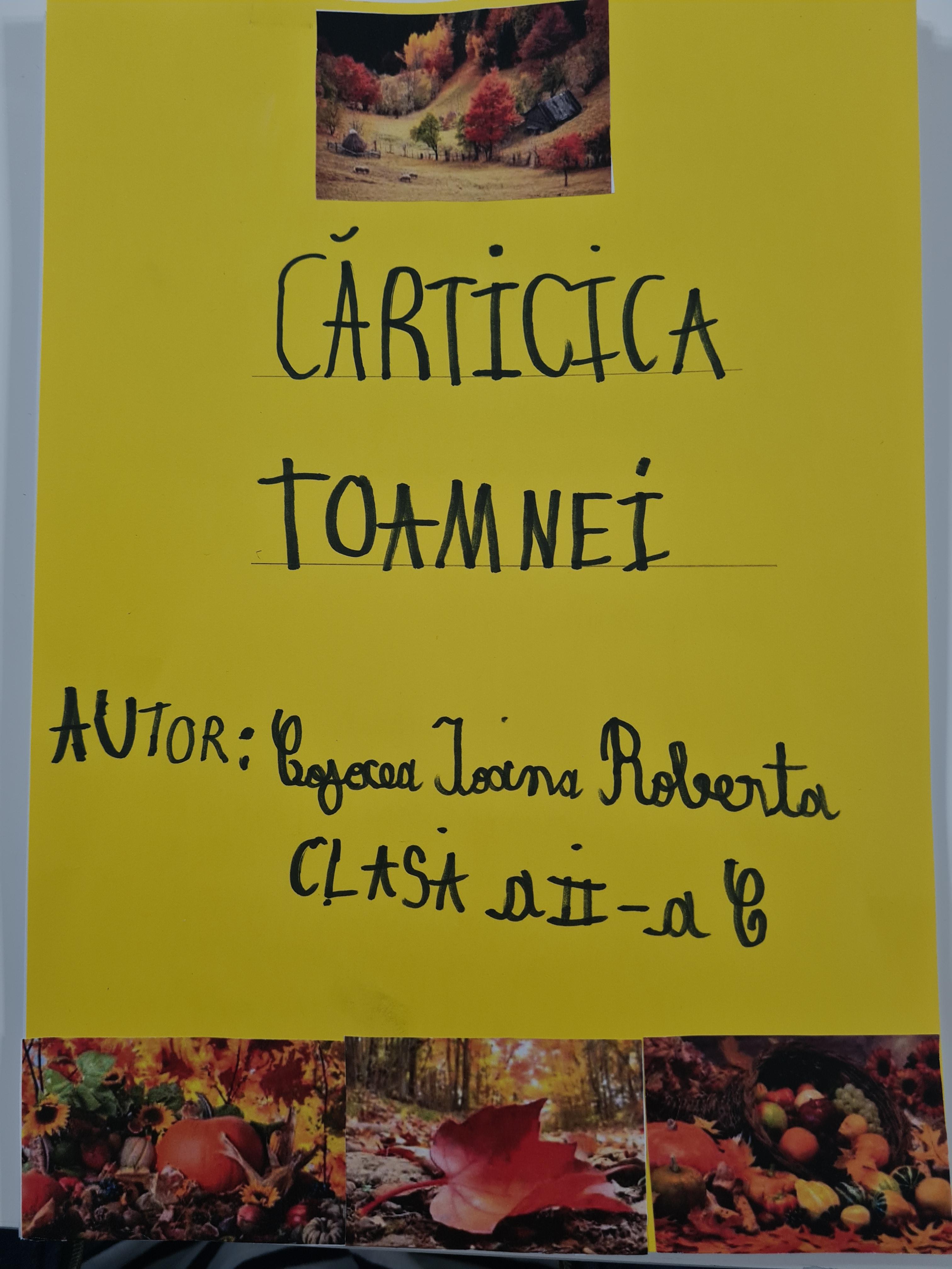 “Anotimpurile prin ochi de copil” by Ioana Roberta Cojocea by Mihaela Cojocea - Ourboox.com