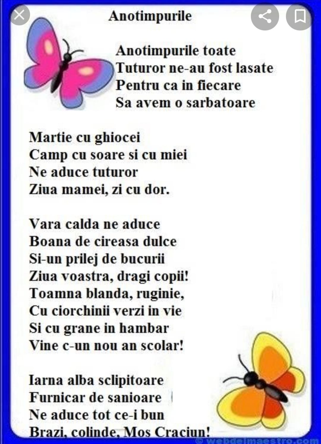 Anotimpurile prin ochi de copil by Cirstian Andreea Ioana - Ourboox.com