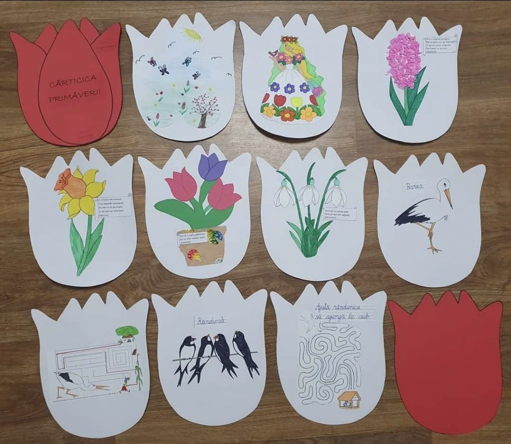 Anotimpurile prin ochi de copil by Dinu Sara-Andreea - Ourboox.com