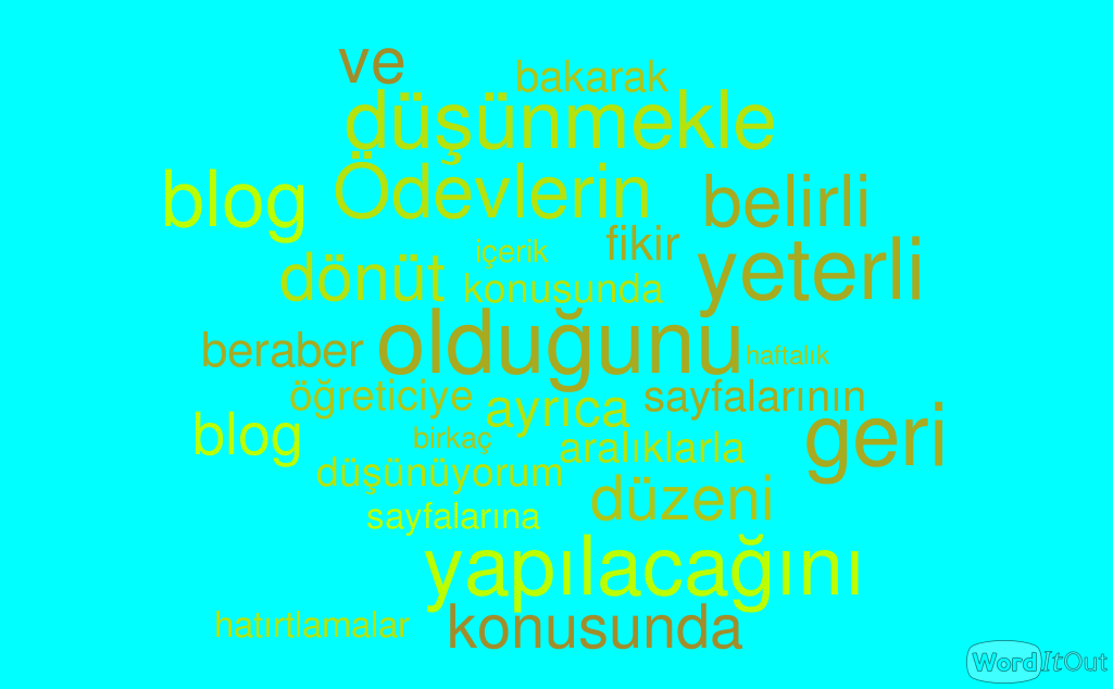 TAYLAN YÜCETÜRK -BLOGGER ÖDEVİNE İLİŞKİN GÖRÜŞLER by taylan yüceürk - Illustrated by Taylan YÜCETÜRK - Ourboox.com