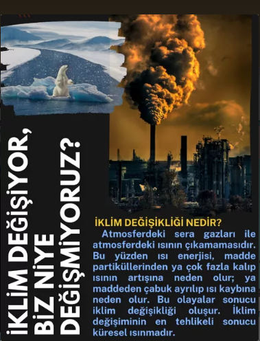 İKLİM DEĞİŞİKLİĞİ by Emlak Kredi Bankası Ortaokulu - Ourboox.com