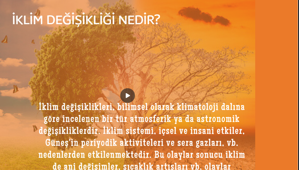 İKLİM DEĞİŞİKLİĞİ by Emlak Kredi Bankası Ortaokulu - Ourboox.com
