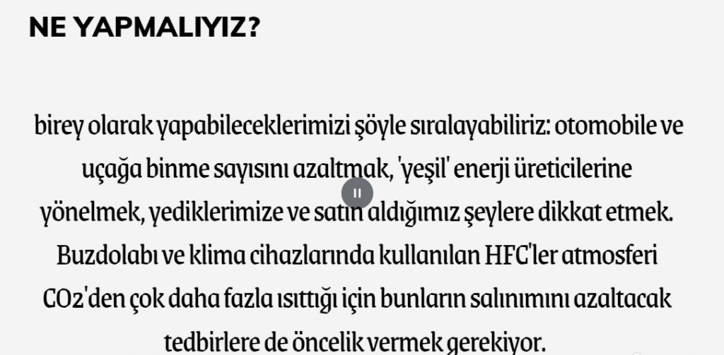 İKLİM DEĞİŞİKLİĞİ by Emlak Kredi Bankası Ortaokulu - Ourboox.com