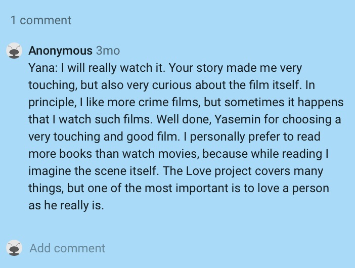 My Project Work by Yana - Ourboox.com