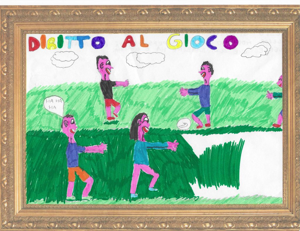 il gioco è sfogo e personalità ed esprime le abilità diverse che ogni bambino ha e conserva